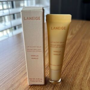 Laneige Lip Glowy Balm Vanilla 10g – Full Size New In Box